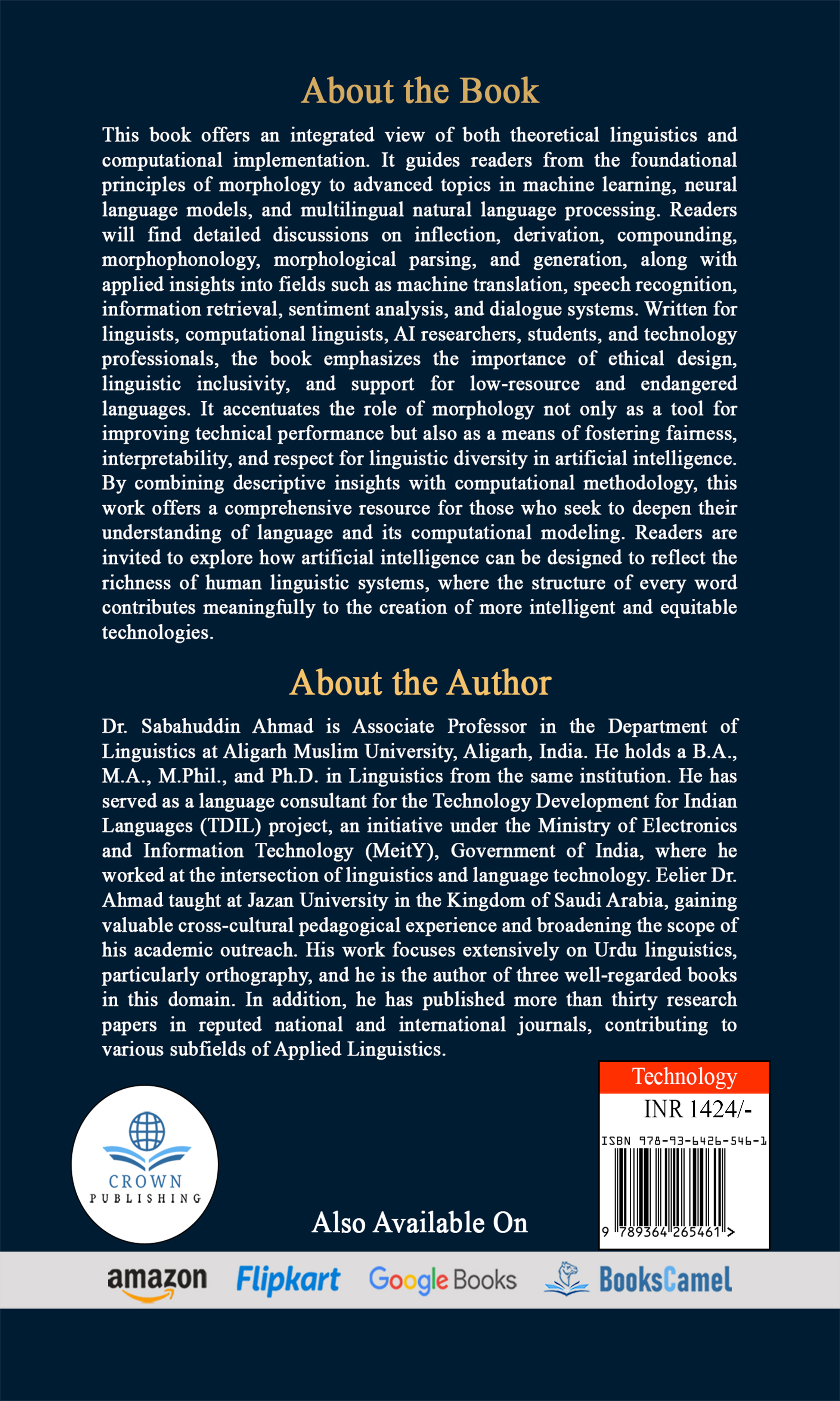 Artificial Intelligence and Word Morphology